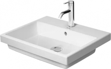 Praustuvas Vero Air 550x450 įleidžiamas, su skyle maišytuvui 