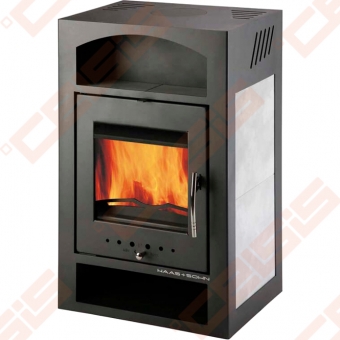 Plieninė krosnelė Haas+Sohn Adria Mini II (546 x 890 x 414); 2,5-8,2kW