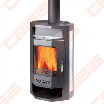 Plieninė krosnelė Haas+Sohn Bergamo Mini (540 x 955 x 512); 2,7-8,3kW