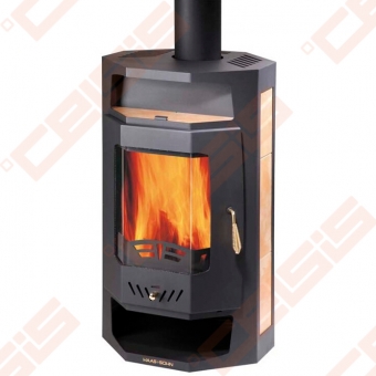 Plieninė krosnelė Haas+Sohn Bergamo Mini (540 x 955 x 512); 2,7-8,3kW