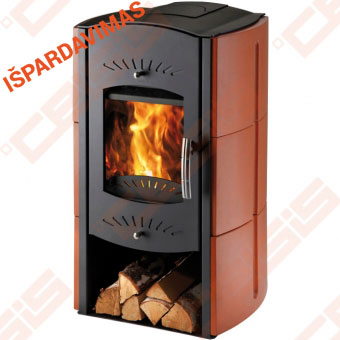 IŠPARDAVIMAS. Plieninė krosnelė Haas+Sohn Trino (580 x 993 x 548); 2,6-8,4kW