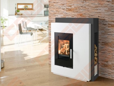 Haas+Sohn židinio komplektas PINUS 1058x1380x406 su ugniakuru Pinus 3,1-8,8kW