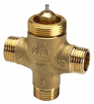 Trieigis vožtuvas   DANFOSS  VZL3 DN15 KVS1,6 