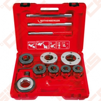 Rankinis sriegimo komplektas ROTHENBERGER Super Cut set 1/2"-2"