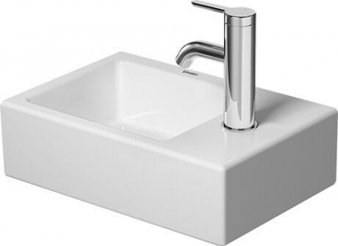 Praustuvas Duravit Vero Air 380x250 skylės dešininis 