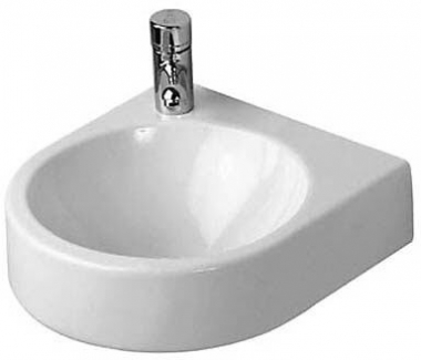 Praustuvas Duravit Architec 360x380, kairinis 