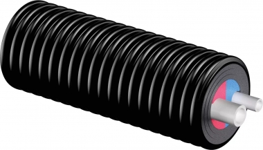 Vamzdis Ecoflex Aqua Twin 40x5,5-25x3,5/175 