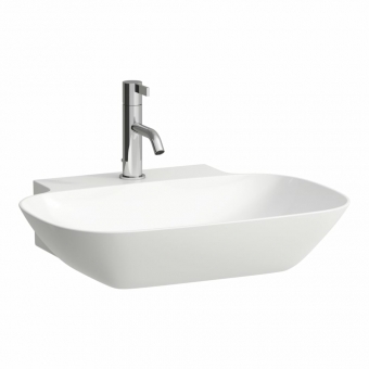Praustuvas Laufen INO, matmenys: 560x450x145mm, be angos maišytuvui 
