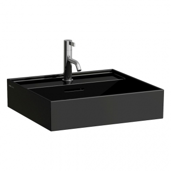 Praustuvas Kartell by Laufen, 50x46, spalva juoda 