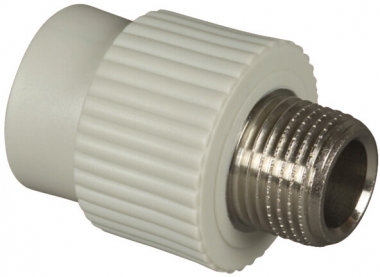 Jungtis PPR Dn32 x 3/4" (su metaliniu sriegiu) 