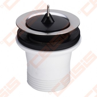Išleidimo ventilis VIEGA 1.1/2”x70, 55 mm nerūdijančio plieno plautuvei 