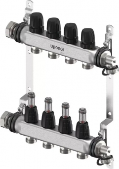 Uponor Vario S kolektorius FM 4xG3/4 Euro - G1 