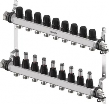 Uponor Vario S kolektorius FM 9xG3/4 Euro - G1 