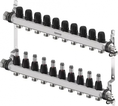 Uponor Vario S kolektorius FM 10xG3/4 Euro - G1 