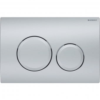 Vandens nuleidimo mygtukas Geberit Delta20 Round, matinis chromas 
