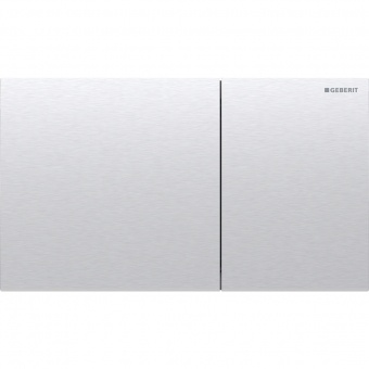 Vandens nuleidimo mygtukas Geberit Sigma70 Square, nerūdijantis plienas, matinis 