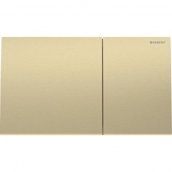 Vandens nuleidimo mygtukas Geberit Sigma70 Square, žalvaris 