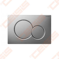 Vandens nuleidimo mygtukas Geberit Sigma01 Round, chromas 