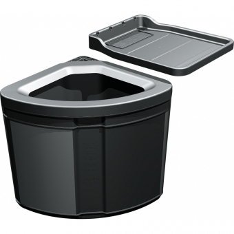 Šiukšliadėžė Franke SORTER PIVOT 27 L, kampinė, tvirtinama prie durelių 