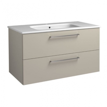 Spintelė apatinė JOY 100cm su praustuvu Taupe 