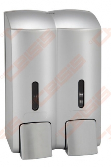 Dozatorius muilo dvigubas 2x300ml, Hotel 