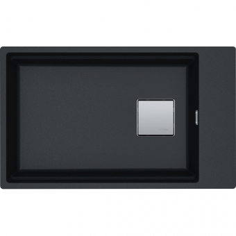 Plautuvė Franke Kubus2 KNG110-62, su ekscentriniu ventiliu, spalva - onyx 