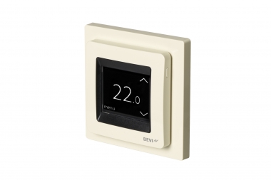 Termostatas Devireg Touch +5+45C dramblio kaulo spalva