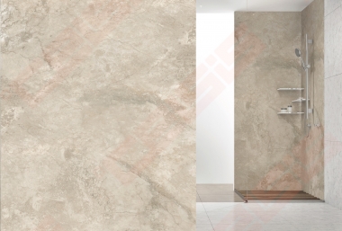 Kompozicinė plokštė VIPANEL Marble beige, 1000x2100 mm. 