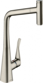 Plautuvės maišytuvas Hansgrohe MetrisSelect 320,ištraukiama galva, ne 