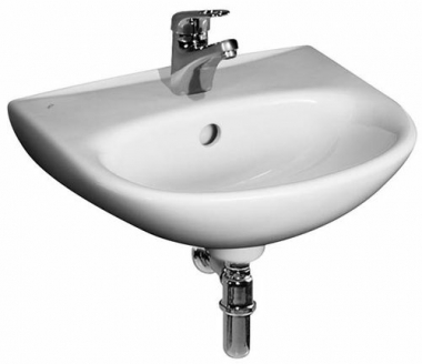 Praustuvas Jika Zeta, matmenys: 400x320x155mm, be angos maišytuvui 