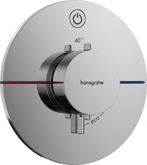 Dalis dekoratyvinė Showerselect Comfort S termostatinė, 1 funkcijos, chromas 