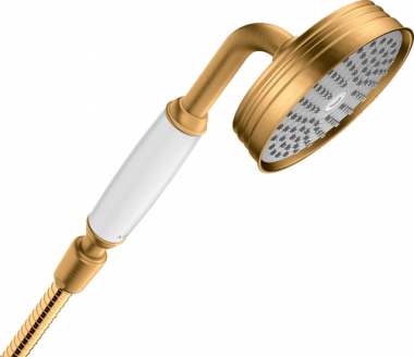 Dušo galvutė Hansgrohe rank. Ax brushed gold 