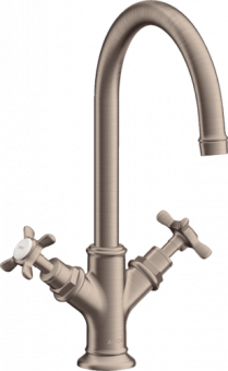 maišytuvas praus brushed nickel montreux 