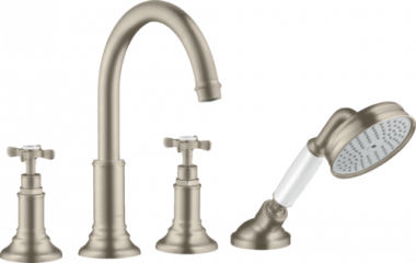 Vonios maišytuvas Hansgrohe 4 dalių AxMontreux br. nickel 