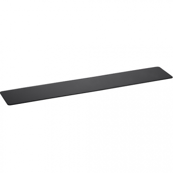 Metalinė lentynėlė Bemeta Organic Black, 600x22x110 mm. 