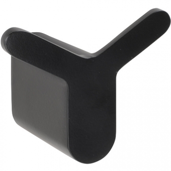 Kabliukas dvigubas Bemeta Organic Black, 68×58×39 mm 