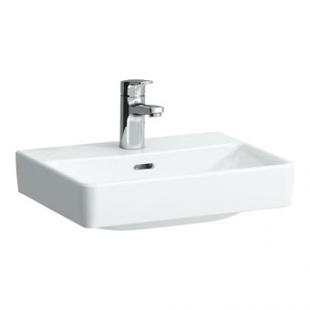 Praustuvas Laufen Pro S, matmenys: 450x340x85mm, su šlifuota apačia, su Laufen Clean Coat (LCC) danga 