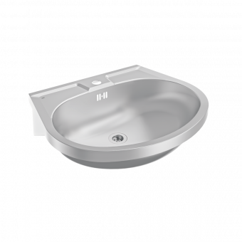 Nerūdijančio plieno praustuvas BS205-M 550x450 