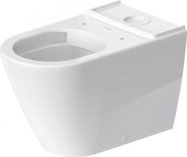 WC puodas D-Neo Rimless Washdown, be bakelio 