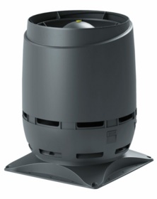 Kaminėlis vent. 200S FLOW XL 400x400 pilkas 