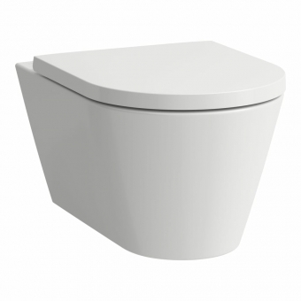 Unitazas Laufen Kartell Silent Flush, pakabinamas, rimless 