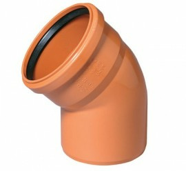 Lauko kanalizacijos alkūnė kgb 250/15 