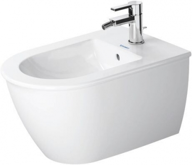Bidė Duravit Darling New pakabinama su WG 
