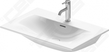 Praustuvas Viu 730x490, 1 skylė maišytuvui 