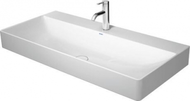 Praustuvas Duravit Durasquare 100x47 be skylės maišytuvui 