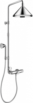 Dušo komplektas Hansgrohe  su termostatiniu maišytuvu 2 jet Axor Front 