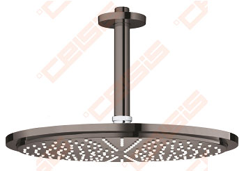 Dušo galva GROHE Cosmopolitan 310 su 142mm laikikliu, vienos srovės grafito spalva 