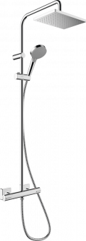 Sistema dušo termostatinė Vernis Shape 230 1jet Eco Smart, kvadratinė galva 