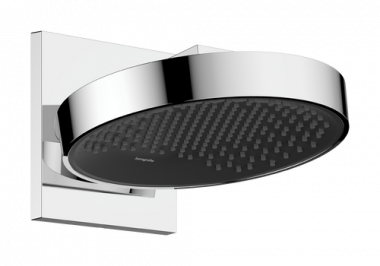 Dušo galva Hansgrohe iš sienos Rainfinity 250 su alkūne, 1jet 