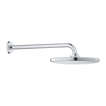 Dušo galva iš sienos su alkūne 380mm Tempesta 250 1 srovė 